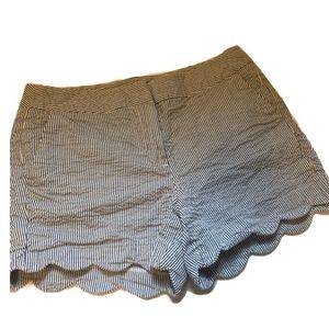 🦉3/$20 Willi smith scalloped stripe shorts